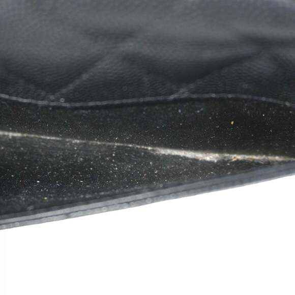 Chanel Matelasse Handbag with Chain Shoulder Strap, Caviar Leather, Black Cha... - Picture 6 of 15